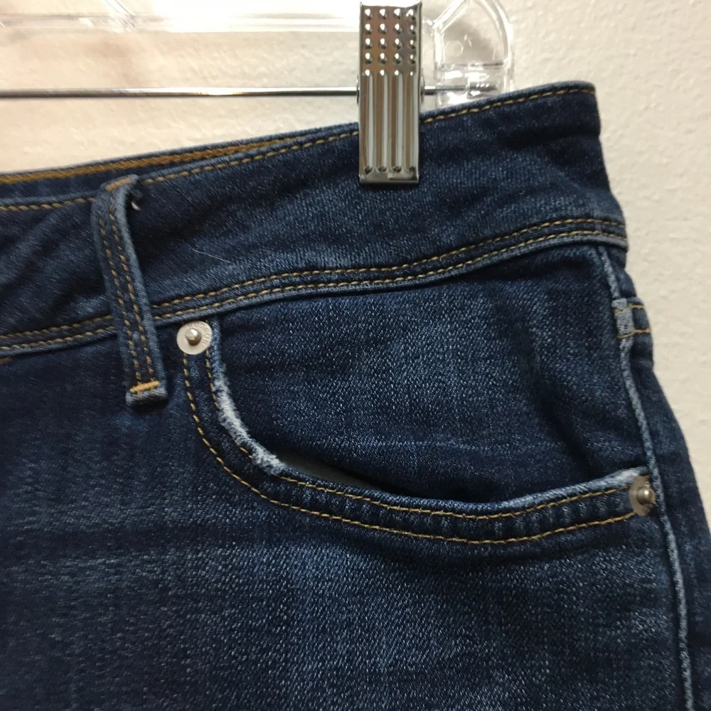 Hudson Croxley Mid Thigh Shorts Jean Shorts 30 Blue Summer Festival Boho